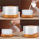 Ver imagem 3 de Umidificador Abajur Difusor Aromático Noturno Led Rgb Bivolt