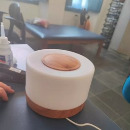 Umidificador Abajur Difusor Aromático Noturno Led Rgb Bivolt - 8