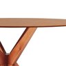 Mesa de Jantar Base Estrelada de Madeira Maciça 120cm Alice - 4