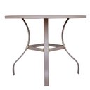 Ver imagem 6 de Mesa em Alumínio com Tampo Ripado com 100cm Pintura Eletrostática