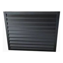 Fixo Ventilação Permanente Esquadrias Brasil Vetx 60x60 Preto - 1