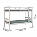 Ver imagem 3 de Beliche Solteiro Madiz em Madeira Maciça