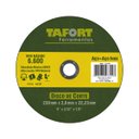 Ver imagem 1 de Disco De Corte 9'' Aço/Inox 230X2X22mm T41 - TAFORT