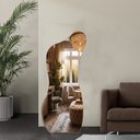 Ver imagem 2 de Espelheira Organico 170x70 E18 Couro Caramelo