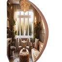 Ver imagem 4 de Espelheira Organico 170x70 E18 Couro Caramelo