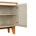 Ver imagem 5 de Buffet 4 Portas com Tela Indiana na Porta Topazzio Marrom/Nature/Off White