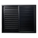 Ver imagem 5 de Janela Veneziana 3 Folhas Móveis Tela Mosquiteira 100x120cm Preto Esquadrias Bergamo