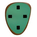 Ver imagem 6 de Espelho Decorativo Gringa Corino 84x64cm Orgânico Terracota