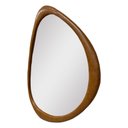Ver imagem 5 de Espelho Decorativo Gringa Corino 84x64cm Orgânico Terracota