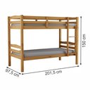 Ver imagem 3 de Beliche Solteiro Madiz em Madeira Maciça