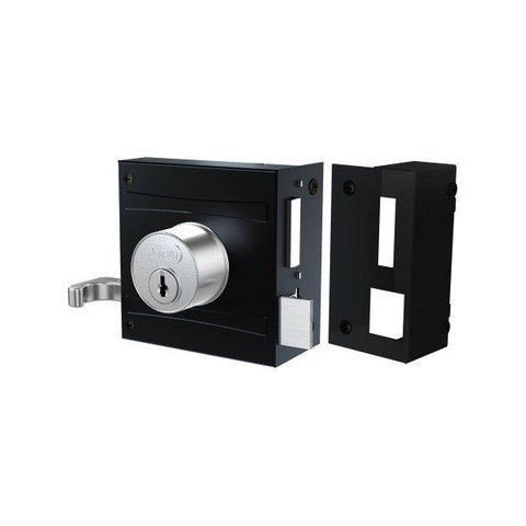 Fechadura para Porta 701/80 Preto Fosco - Stam