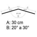 Ver imagem 3 de Cumeeira em Galvalume Aluzinco para Telhasdo Trapezoidal 98cm x 30cm