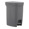 Lixeira Tramontina Compact 10l Polipropileno Cinza - 1