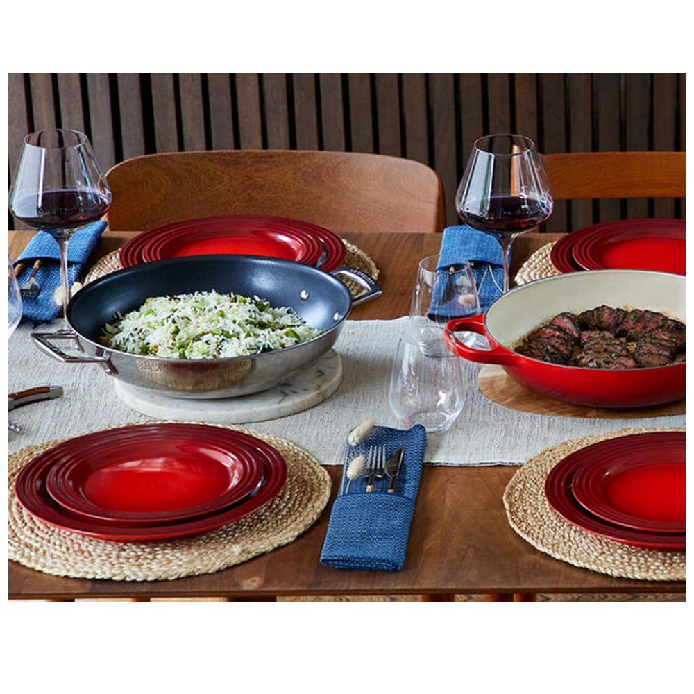 Prato Sobremesa Cerâmica 22cm Le Creuset Vermelho 2UND - 7