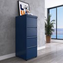 Ver imagem 1 de Gaveteiro Arquivo de Aço 4 Gavetas Of04rptcm