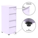 Ver mais imagens de Gaveteiro Arquivo de Aço 4 Gavetas Of04rptcm