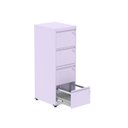 Ver imagem 2 de Gaveteiro Arquivo de Aço 4 Gavetas Of04rptcm