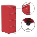 Ver mais imagens de Gaveteiro Arquivo de Aço 4 Gavetas Of04rptcm