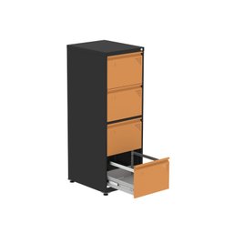 Gaveteiro Arquivo de Aço 4 Gavetas 136,2x47x67 Cm - 2