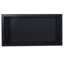 Nicho de Porcelanato Preto Nero para Banheiro 60x32cm - 6