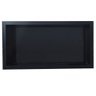 Nicho de Porcelanato Preto Nero para Banheiro 60x32cm - 6