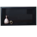 Ver imagem 5 de Nicho de Porcelanato Preto Nero para Banheiro 60x32cm