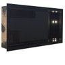 Nicho de Porcelanato Preto Nero para Banheiro 60x32cm - 8