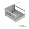Gaveteiro Arquivo de Aço 4 Gavetas 136,2x47x67 Cm - 7