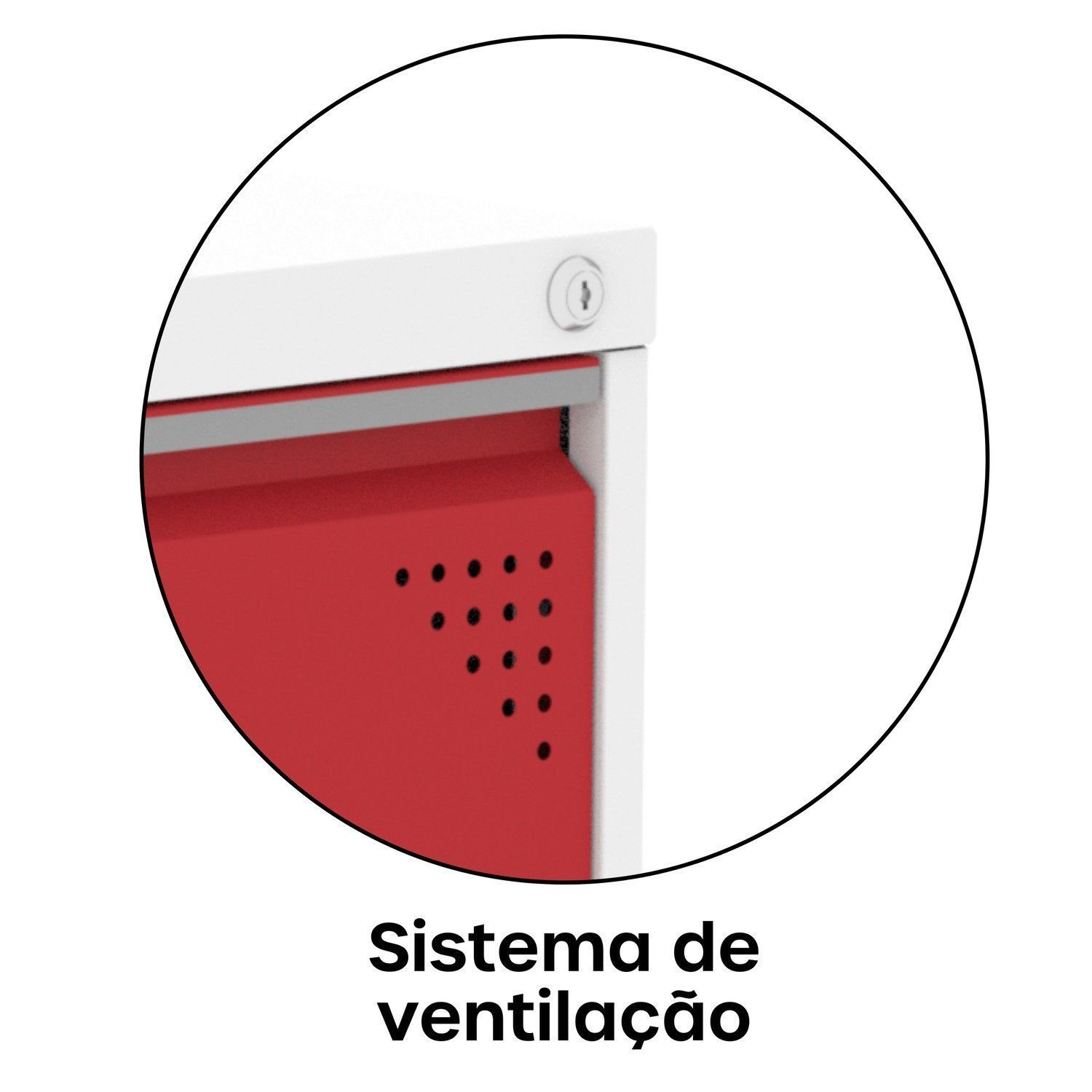 Gaveteiro Arquivo para Escritório em Aço 4 Gavetas - 9