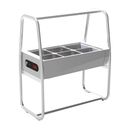 Ver imagem 1 de Buffet térmico Saro 6 cubas com tampa Inox 220V BF622