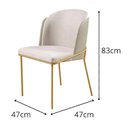 Ver imagem 4 de Cadeira para Sala de Jantar Aurora