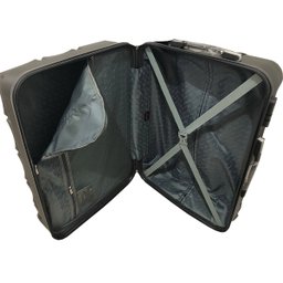 Mala 360 Rodinhas ABS Viagem 23Kg Tamanho M Cinza Jumbo Yin's - Cinza - 5