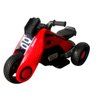 Mini Moto Elétrica Luzes e Som Infantil 6v Vermelho BW223VM Importway - 1