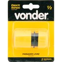 Ver imagem 2 de Engate rápido jardim 1/2" plástico passagem livre - Vonder