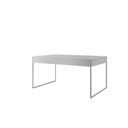 Ver imagem 2 de Mesa Industrial Filadélfia 137x90 Ferro Branco Tampo Branco