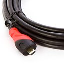 Ver imagem 2 de Cabo Micro Hdmi para Hdmi 2.0, Ultra Hd, 4k, 3d - 5 Metros