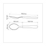 Kit 6 Colher de Mesa Inox Vermelho Tramontina Leme - 3