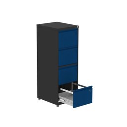 Gaveteiro Arquivo de Aço 4 Gavetas 136,2x47x67 Cm - 2
