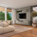 Ver imagem 4 de Painel Ripado Smart 280x240 cm (sem Furo) Incolar Grigio