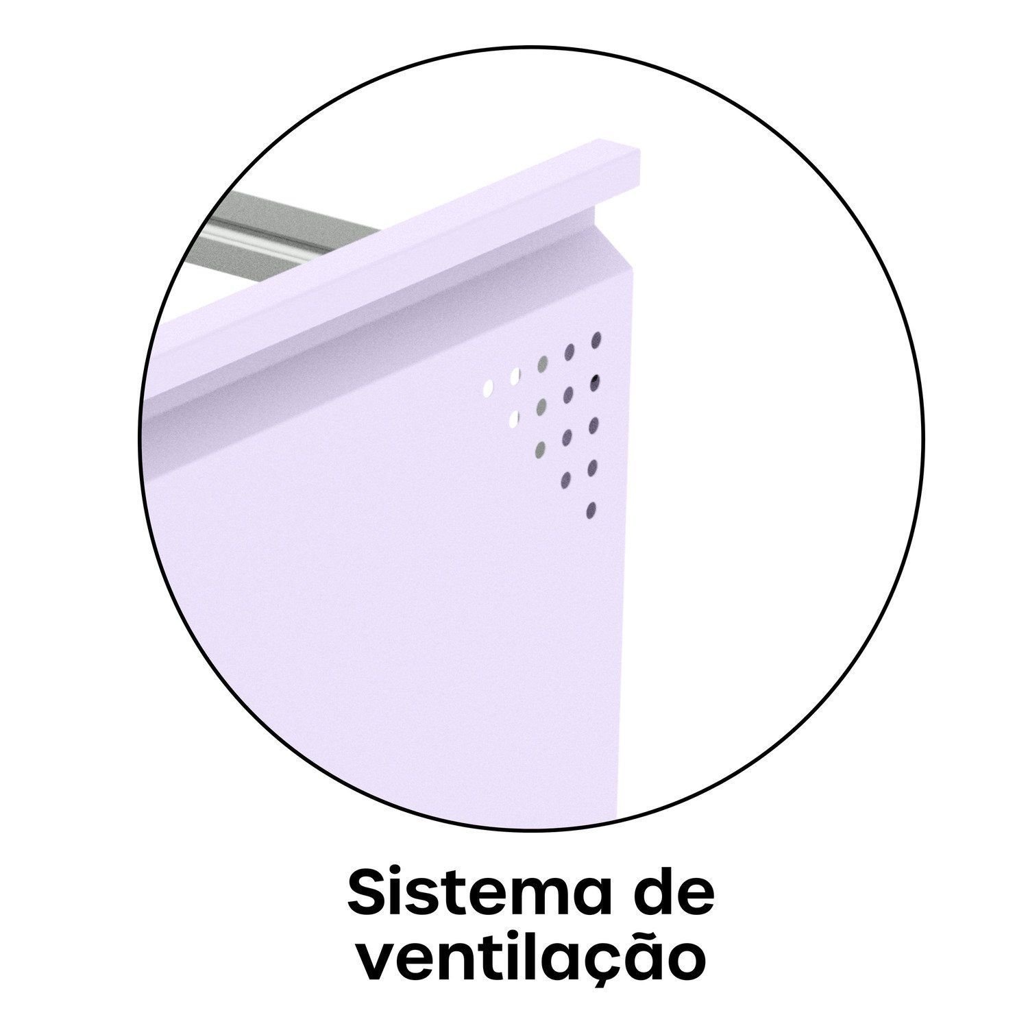 Gaveteiro Arquivo para Escritório em Aço 4 Gavetas - 9