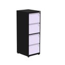 Ver imagem 3 de Gaveteiro Arquivo para Escritório em Aço 4 Gavetas