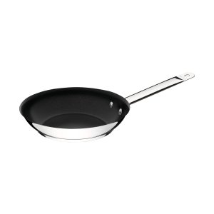 Frigideira Tramontina Professional Rasa em Aço Inox Antiaderente 20 Cm 1,1 L