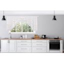 Ver imagem 3 de Cortina Bando Renda Cascata Cozinha Xicaras Café 3,15x0,95