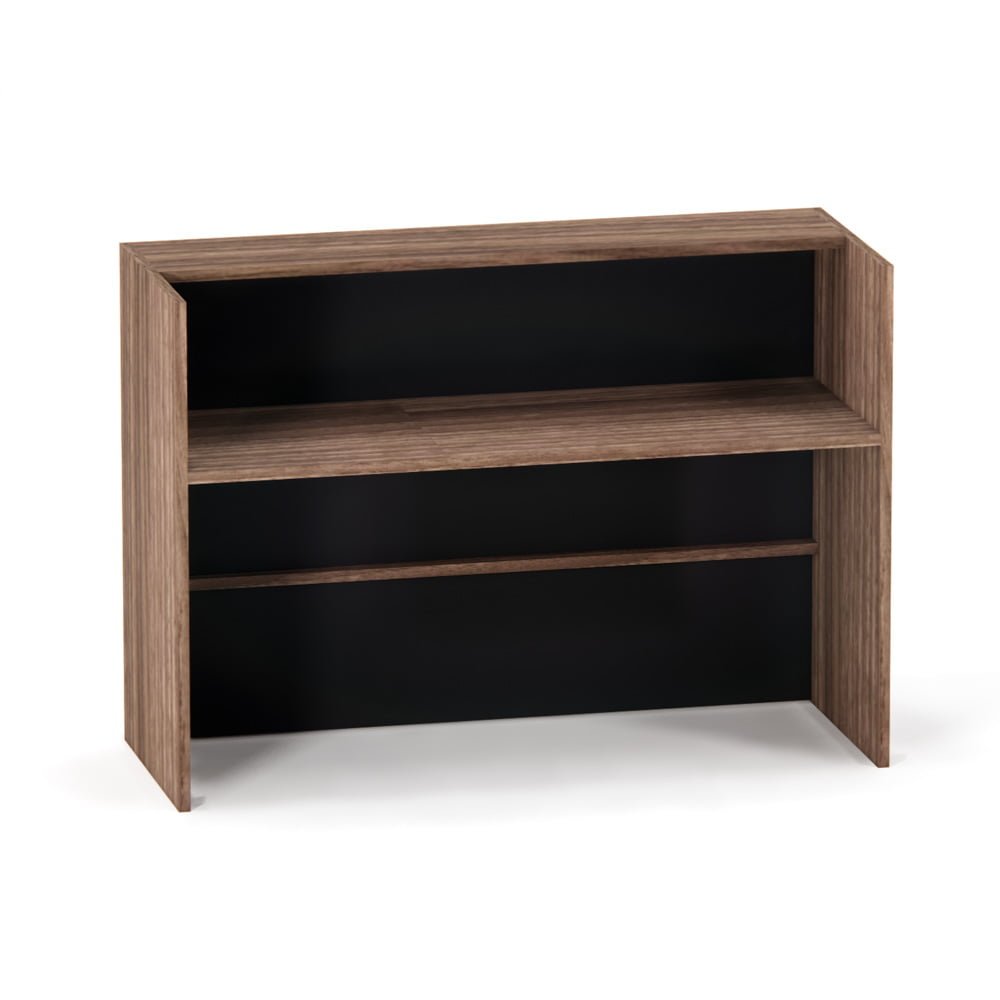 Balcao de Atendimento P25 Pandin 155 Cm Walnut e Preto - 2