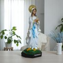 Ver imagem 4 de Imagem Nossa Senhora de Lourdes Resina 20 Cm
