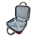 Ver imagem 5 de Kit Mala de Bordo Mais Frasqueira Rígida - Gladiador Essential D2 Cor:cereja