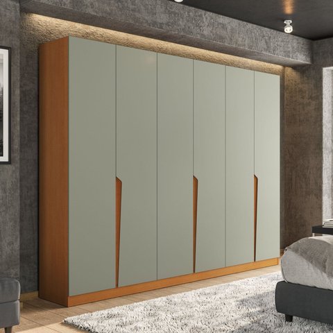 Guarda Roupa 6 Portas 4 Gavetas Porto