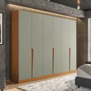 Ver imagem 1 de Guarda Roupa 6 Portas 4 Gavetas Porto