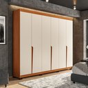 Ver imagem 1 de Guarda Roupa 6 Portas 4 Gavetas Porto