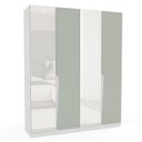 Ver imagem 2 de Guarda Roupa Casal 4 Portas 4 Gavetas com Espelho Porto